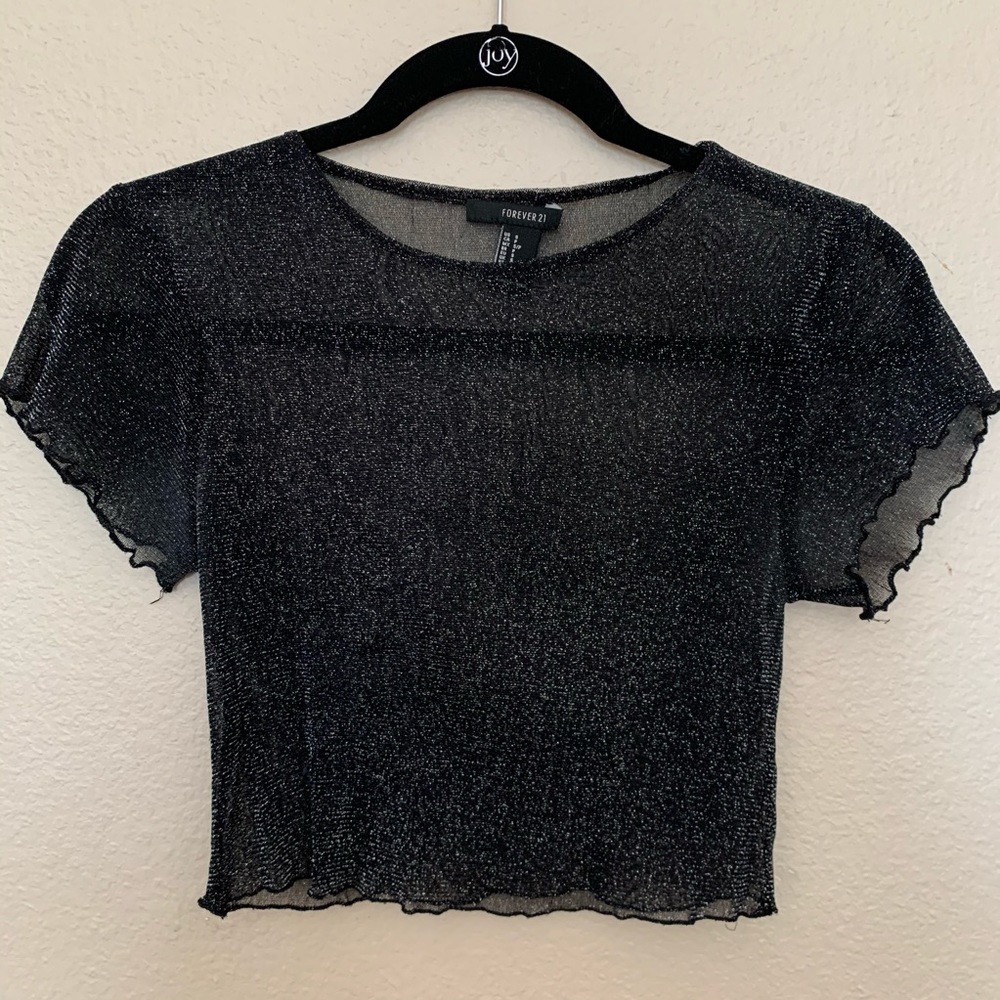 ZARA Sheer, Crop-Top
